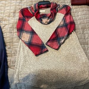 Winter loose turtle neck sweater